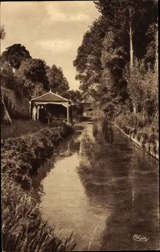 Ak Suèvres Loir-et-Cher, La Rivière