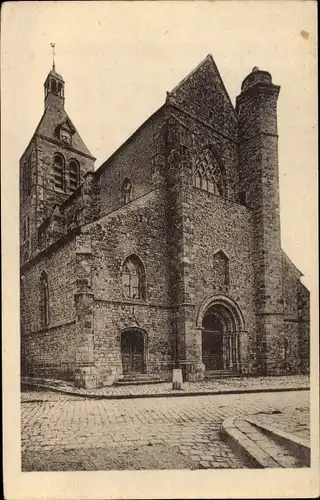 Ak Boiscommun Loiret, Kirche, Portal