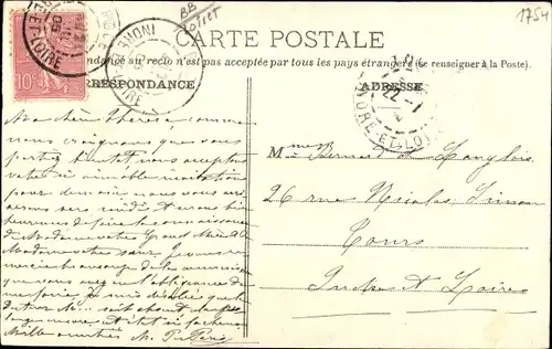 Ak Autry le Châtel Loiret, La Chapelle