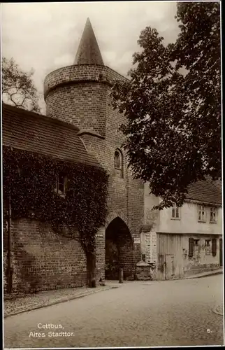 Ak Cottbus in der Niederlausitz, Altes Stadttor