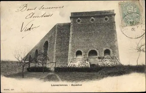 Ak Louveciennes Yvelines, Aqueduc