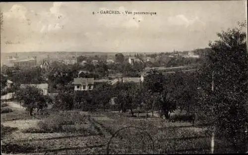 Ak Garches Hauts de Seine, Vue panoramique