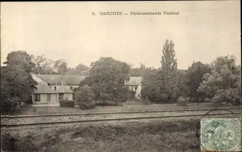 Ak Garches Hauts de Seine, Etablissements Pasteur