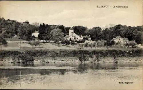 Ak Luzancy Seine et Marne, Le Chertemps