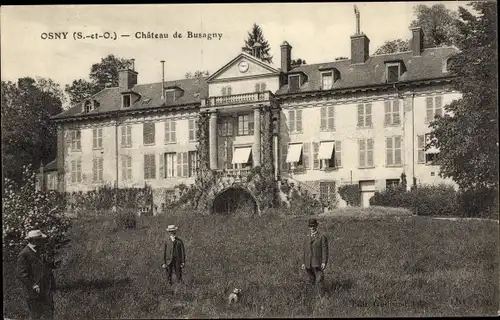 Ak Osny Val-d´Oise, Chateau de Busagny