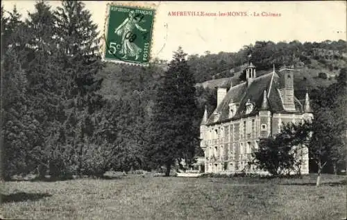 Ak Amfreville-sous-les-Monts Eure, Le Chateau