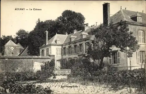 Ak Aulnay sur Iton Eure, Le Chateau