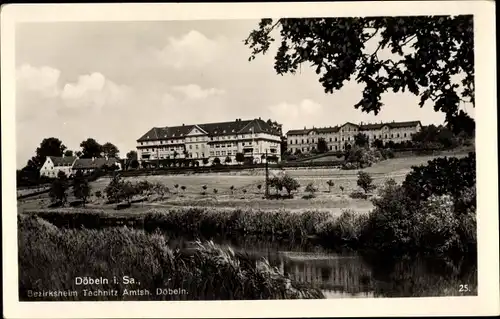 Ak Döbeln Sachsen, Bezirksheim Technitz Amtsh.