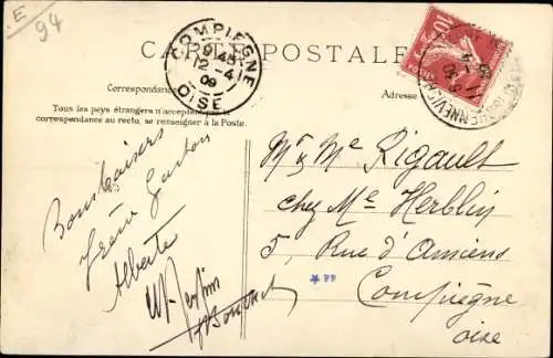 Ak Chennevières Val de Marne, La Terrasse