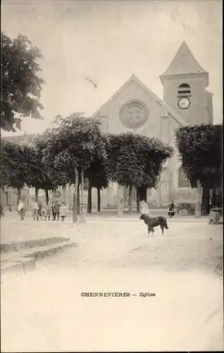 Ak Chennevières Val de Marne, L'Eglise