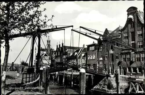 Ak Dordrecht Südholland Niederlande, Damiatenbrug