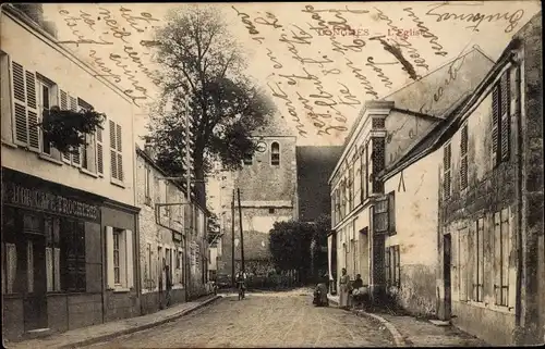 Ak Longnes Yvelines, Hôtel, l'Église