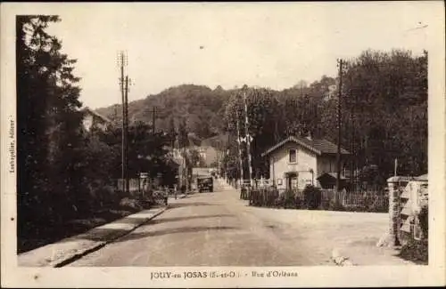 Ak Jouy en Josas Yvelines, Rue d'Orleans