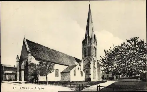 Ak Limay Yvelines, L'Église