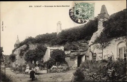 Ak Limay Yvelines, Ermitage de Saint Sauveur