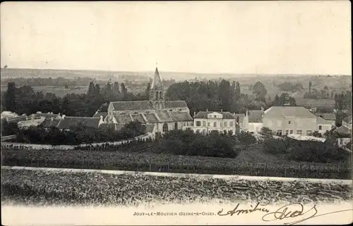 Ak Jouy le Moutier Val d’Oise, Vue generale