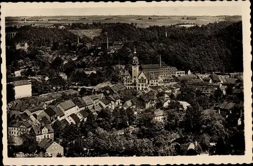 Ak Waldheim in Sachsen, Totale