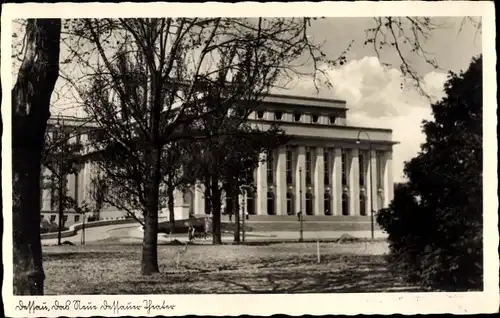 Ak Dessau in Sachsen Anhalt, Dessauer Theater