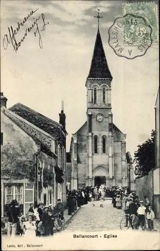 Ak Ballancourt Essonne, Eglise