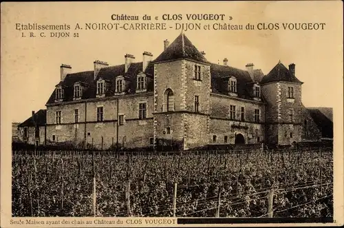 Ak Dijon Côte d'Or, Le Chateau du Clos Vougeot