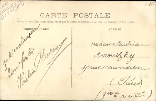 Ak Villemomble Seine Saint Denis, Mairie, Vue de Face