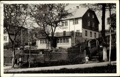 Ak Zöblitz Marienberg im Erzgebirge, Jugendherberge