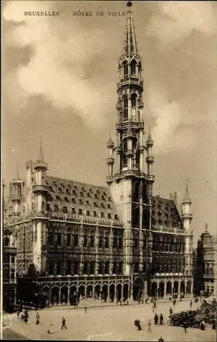 10 alte Ak Brüssel, diverse Ansichten