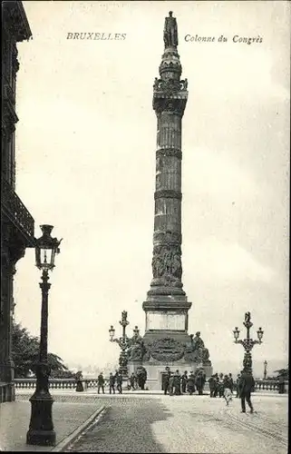 10 alte Ak Brüssel, diverse Ansichten