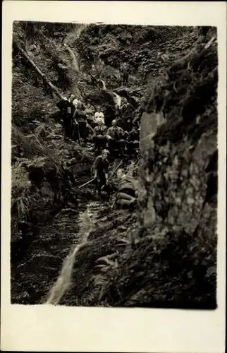 10 alte Ak Menschengruppen, diverse Ansichten