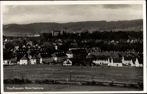 Ak Kaufbeuren an der Wertach in Schwaben, Neue Siedlung, Panorama