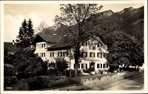 Ak Oberammergau in Oberbayern, Pension Ambronia