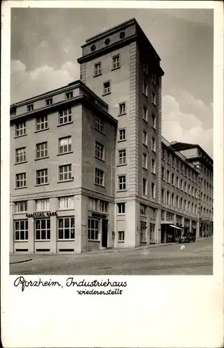 Ak Pforzheim im Schwarzwald, Industriehaus