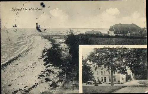 Ak Hohwacht in Schleswig Holstein, Strandpartie, Neudorf