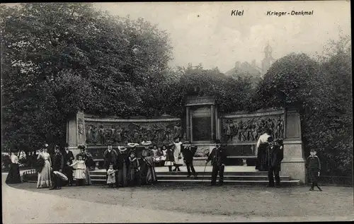 Ak Kiel in Schleswig Holstein, Kriegerdenkmal