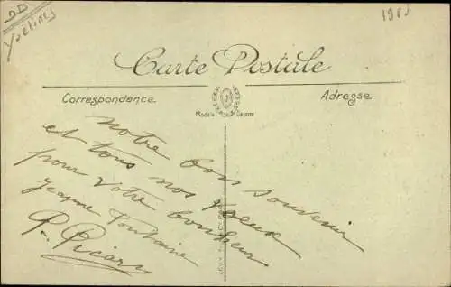 Ak Juziers Yvelines, Rue du Capron