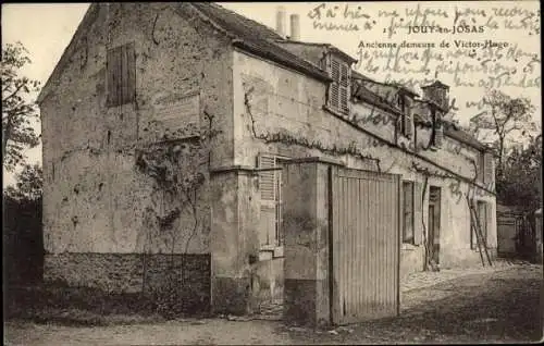 Ak Jouy en Josas Yvelines, ancienne demeure de Victor Hugo, vue générale