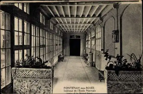 Ak Fontenay aux Roses Hauts de Seine, Interieur de l'Ecole Normale