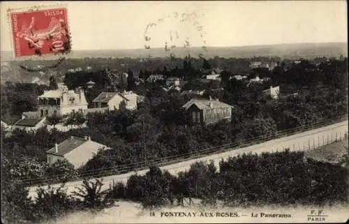 Ak Fontenay aux Roses Hauts de Seine, Le Panorama