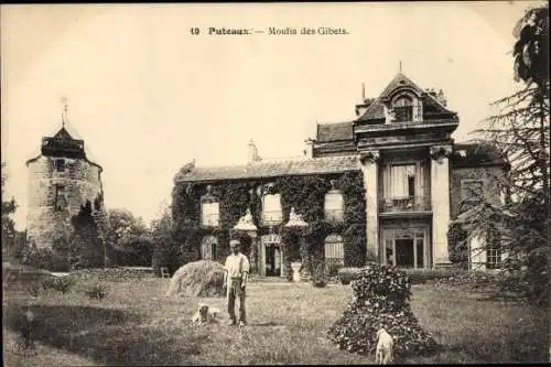 Ak Puteaux Hauts de Seine, Moulin des Gibets