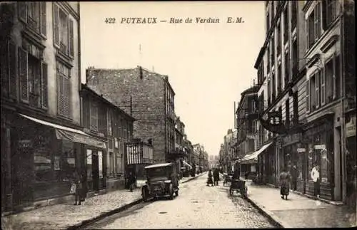 Ak Puteaux Hauts de Seine, Rue de Verdun