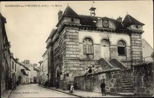 Ak Rochefort en Yvelines, Mairie