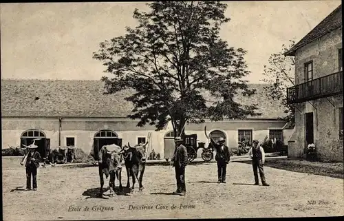 Ak Thiverval Grignon Yvelines, Deuxieme Cour de Ferme