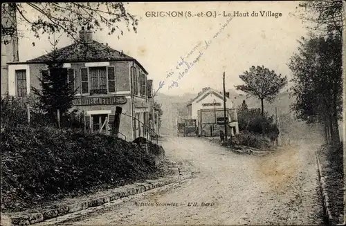 Ak Thiverval Grignon Yvelines, Le Haut du Village