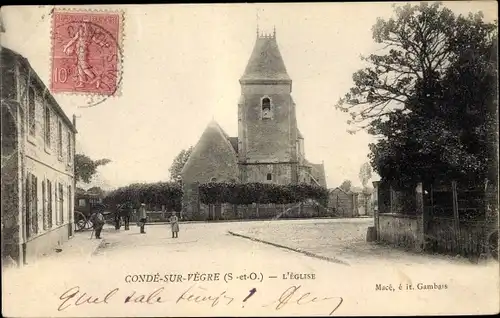 Ak Condé sur Vègre Yvelines, L'Eglise