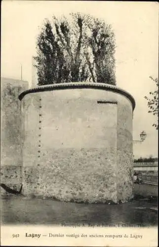 Ak Lagny Seine et Marne, Dernier vestige des anciens remparts