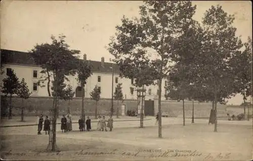 Ak Courbevoie Hauts de Seine, Les Casernes