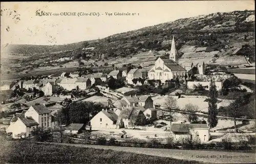 Ak Bligny-sur-Ouche Côte-d’Or, Vue Generale
