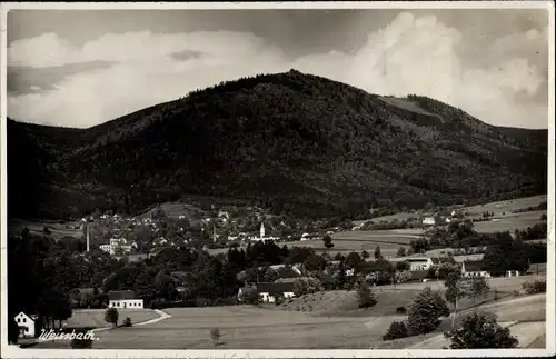 Ak Weissbach Landkreis Saalfeld-Rudolstadt  Holzland Kreis, Panorama