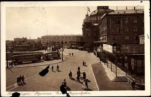 Ak Scheveningen Den Haag Südholland, Panorama, Gevers Deynootplein