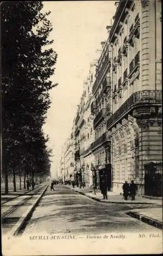 Ak Neuilly sur Seine Hauts de Seine, Avenue de Neuilly